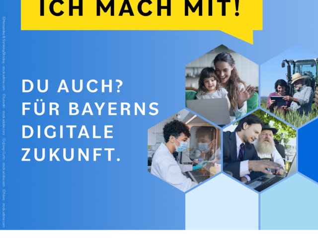 Gestalten Sie mit uns Bayerns digitale Zukunft