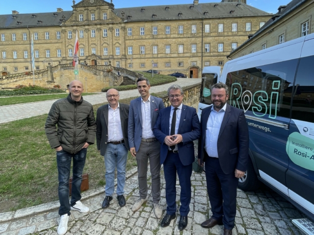 Auf der CSU-Herbstklausur im Kloster Banz wird Erfolgsprojekt Rosi-Mobil als Impuls für zukunftsorientierte Mobilität vorgestellt