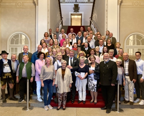 Gruppenbild Landtagsfahrt © Büro Stöttner